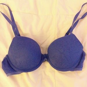34C blue/purple bra